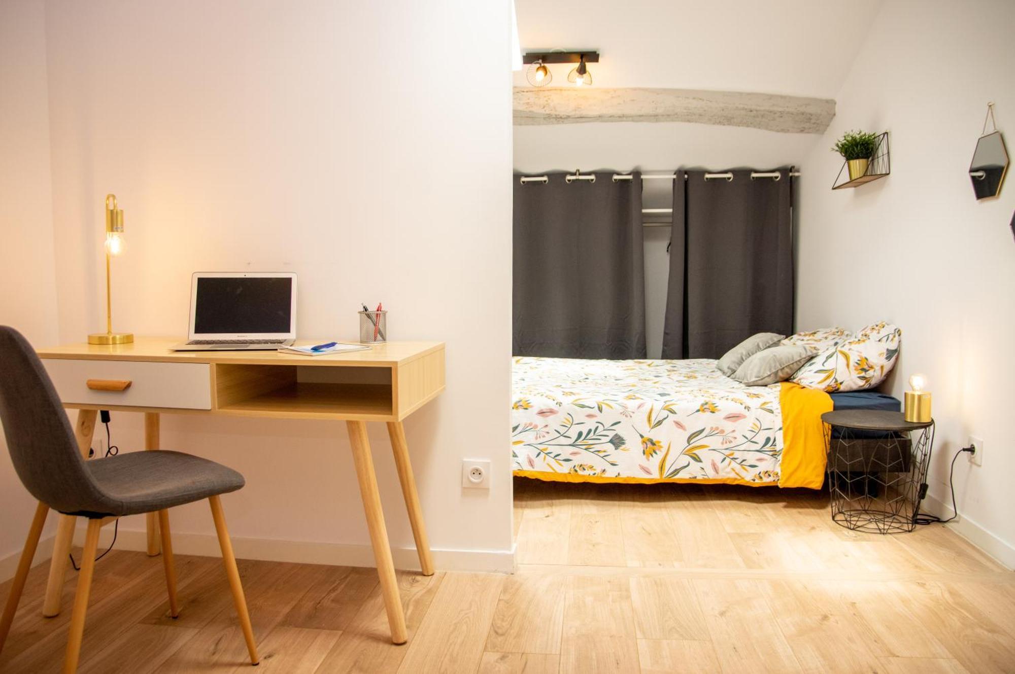 Apartmán Duplex Cocoon - 10 Min De Blaye - 20 Min Cnpe - Wifi - Tv Hd Saint-Seurin-de-Cursac Exteriér fotografie